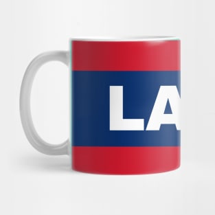 Laos Flag Colors Mug